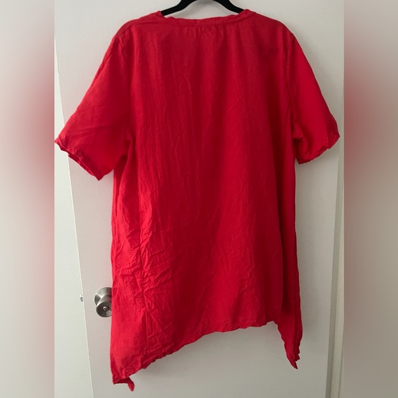 Grande Madame Lagenlook Art to Wear Oversized Tunic Top Size M - Picture 2 of 7